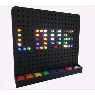 Световая мозаика настенная 100×92 см